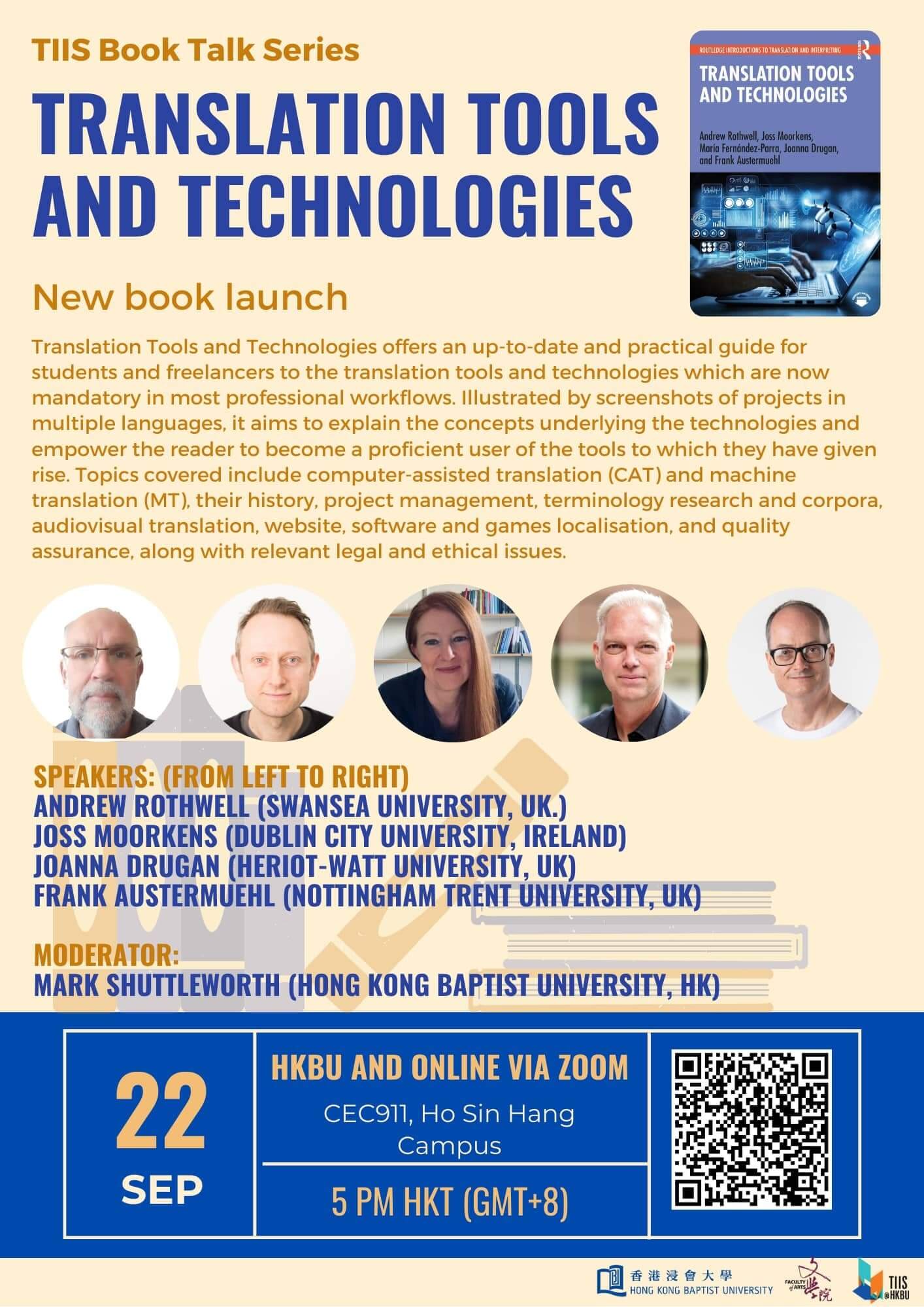 the-3rd-tiis-book-talk-series-in-2023-translation-tools-and-technologies